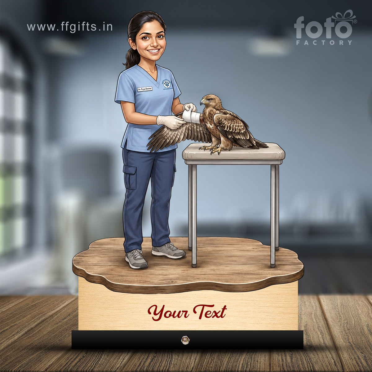Veterinary Doctor Caricature C716