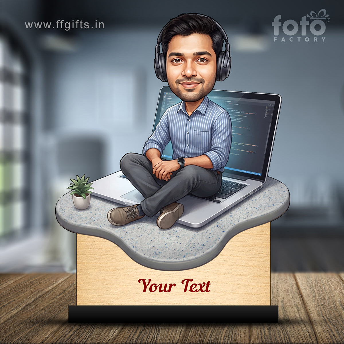 Personalized IT Professional Caricature C1000