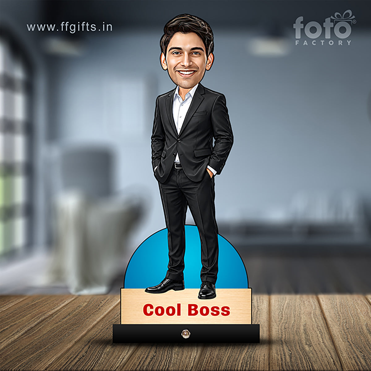 Corporate Male Caricature C435