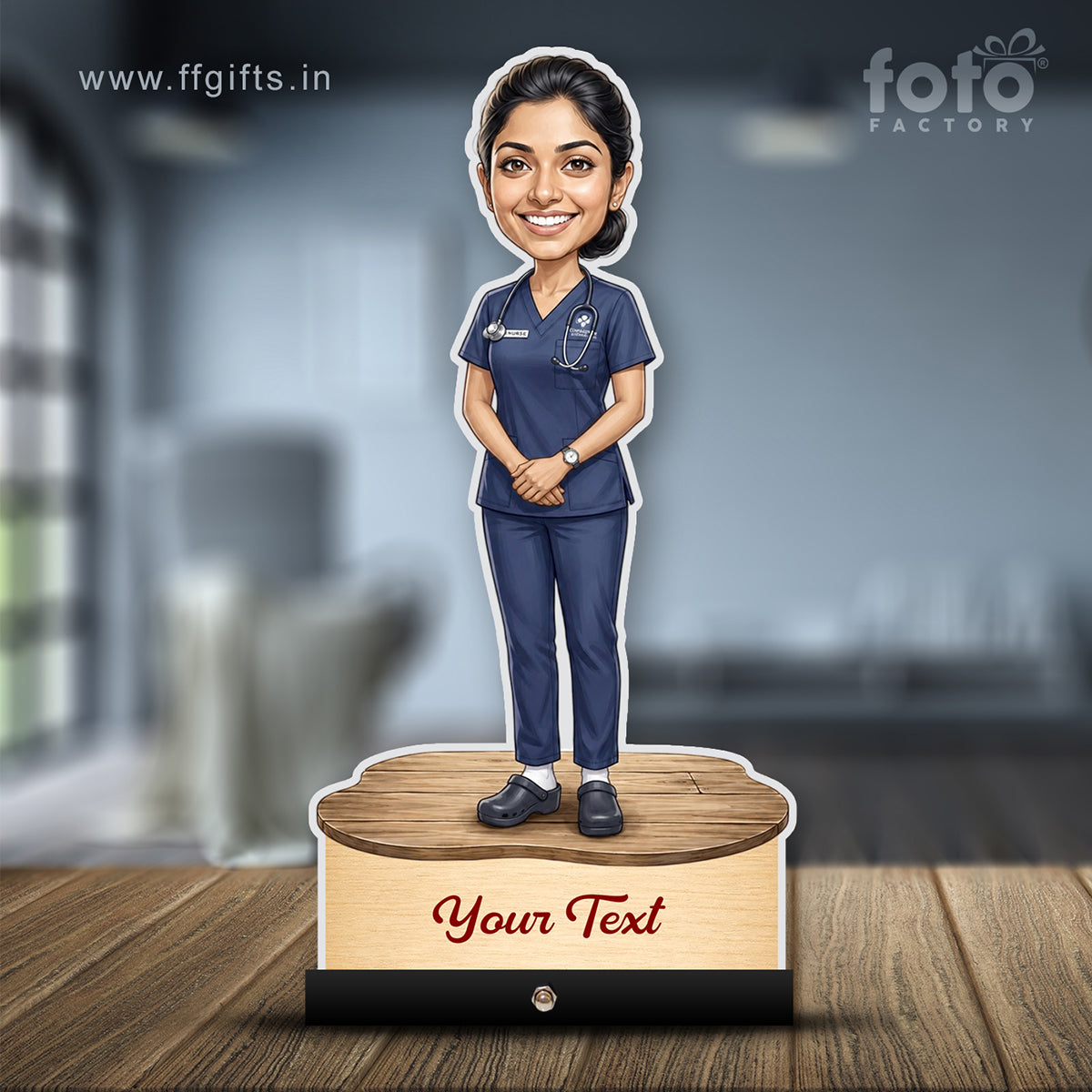 Medical Nurse Caricature C733