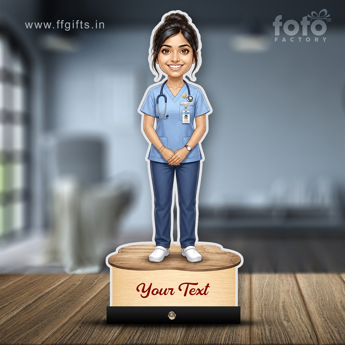 Medical Nurse Caricature C729