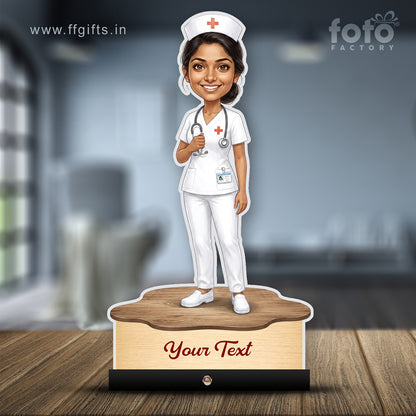 Medical Nurse Caricature C736