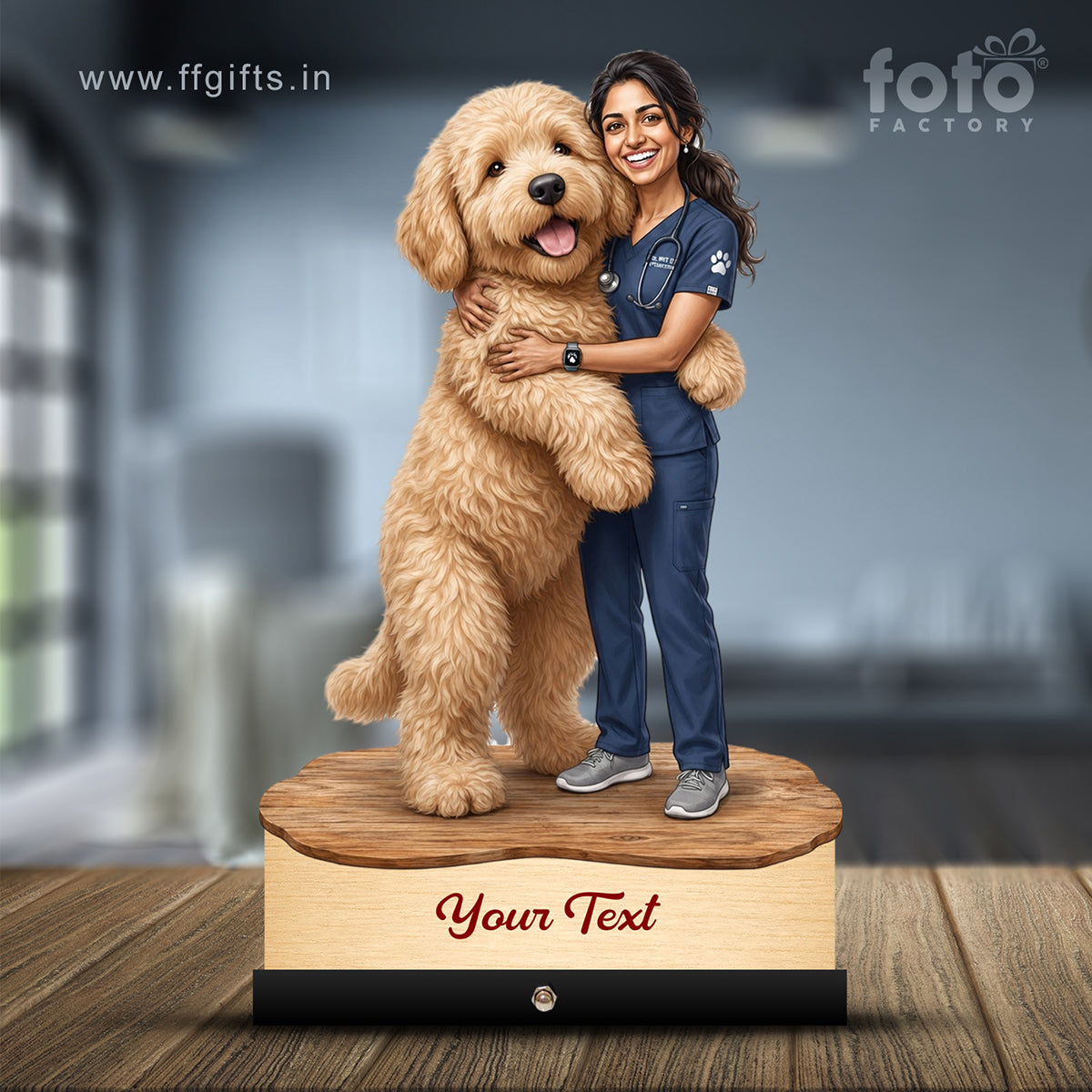 Veterinary Doctor Caricature C683