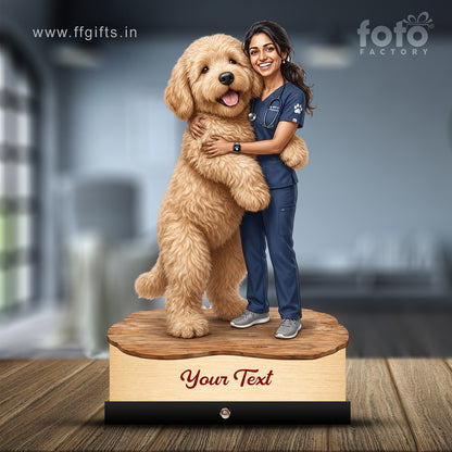 Veterinary Doctor Caricature C683