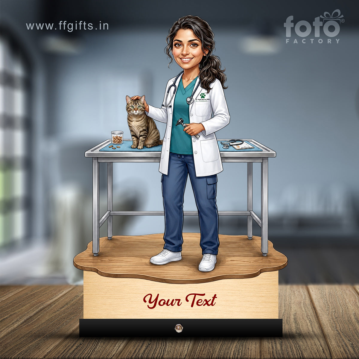 Veterinary Doctor Caricature C678