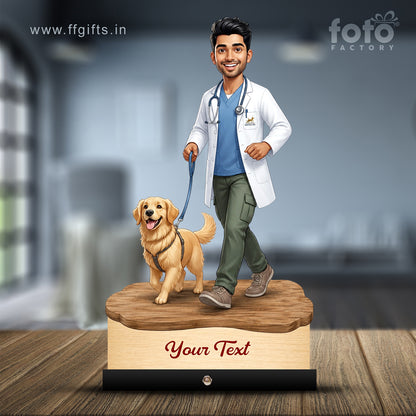 Veterinary Doctor Caricature C689