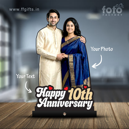10th Anniversary Photo Cutout P0010