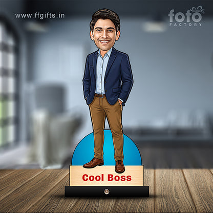 Corporate Male Caricature C447