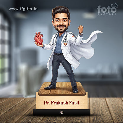 Cardiologist Doctor Caricature C497