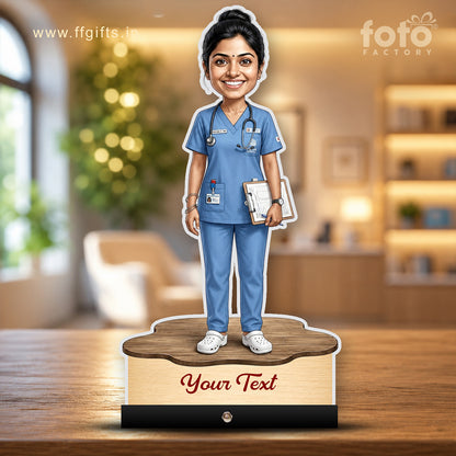 Medical Nurse Caricature C741