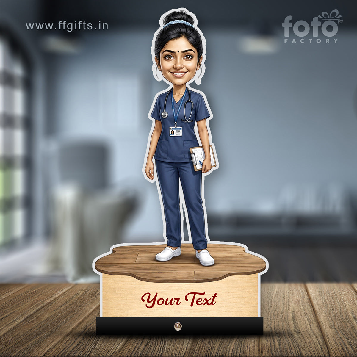 Medical Nurse Caricature C734