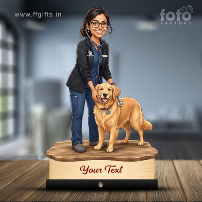 Veterinary Doctor Caricature C718