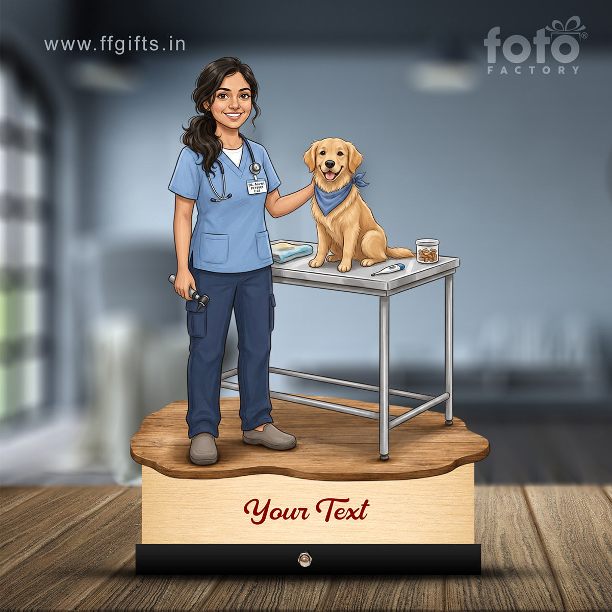 Veterinary Doctor Caricature C686