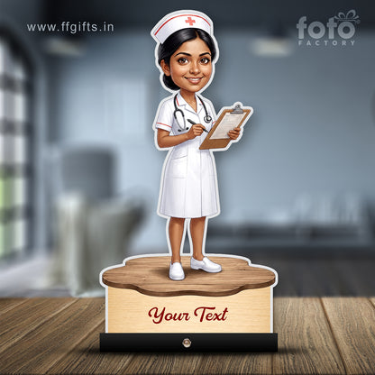Medical Nurse Caricature C738