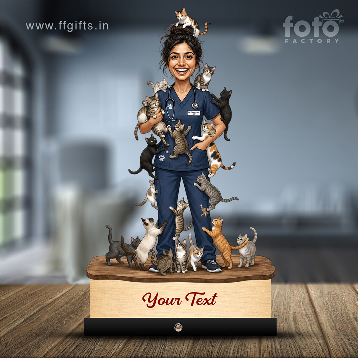 Veterinary Doctor Caricature C700