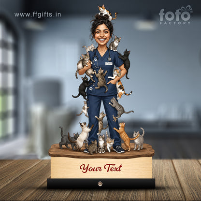 Veterinary Doctor Caricature C700
