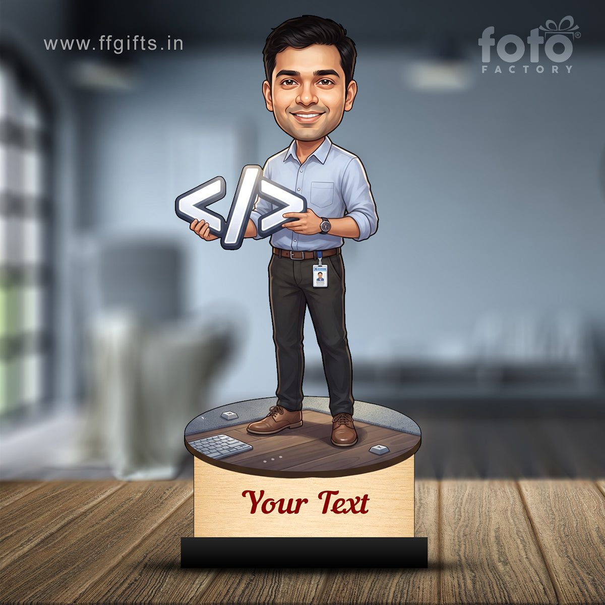 Personalized IT Professional Caricature C993