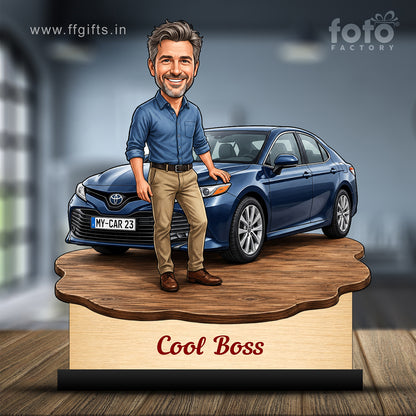 Personalized Cool Boss Caricature C843