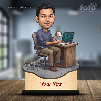 Personalized IT Professional Caricature C985