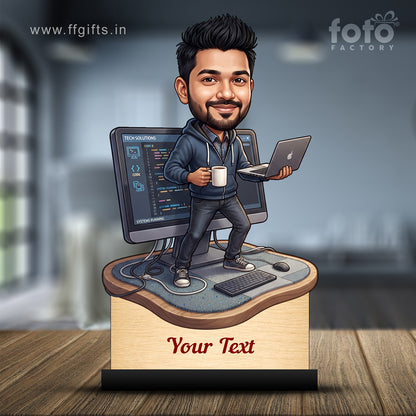 Personalized IT Professional Caricature C987