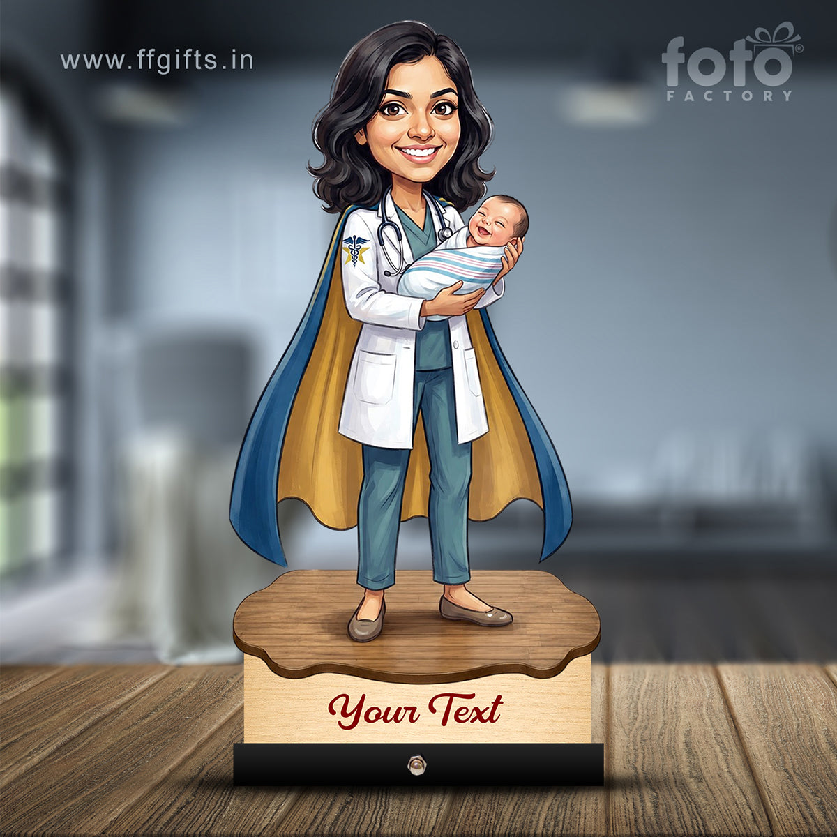 Gynecologist Doctor Caricature C624