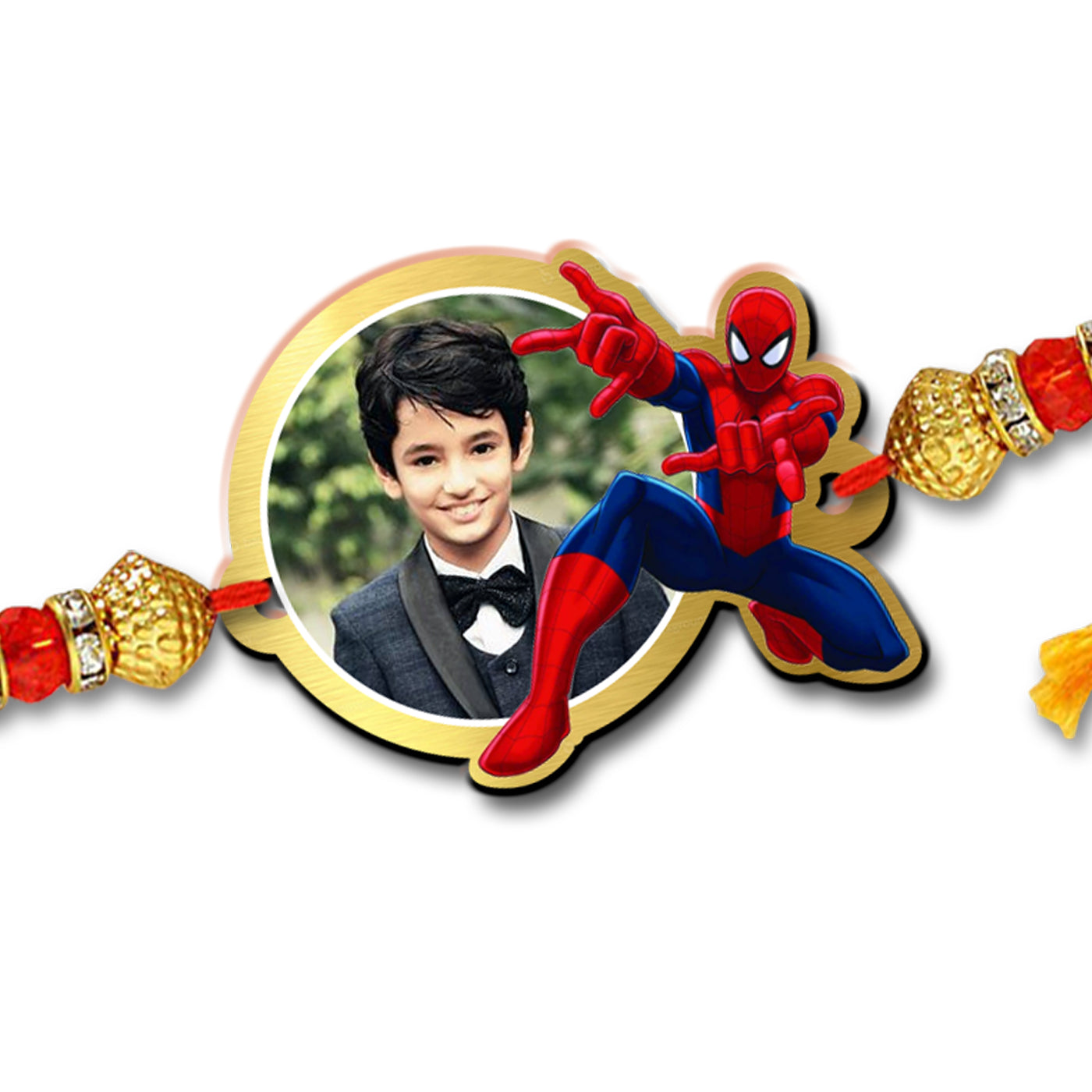 Spiderman Kids Photo Rakhi R013