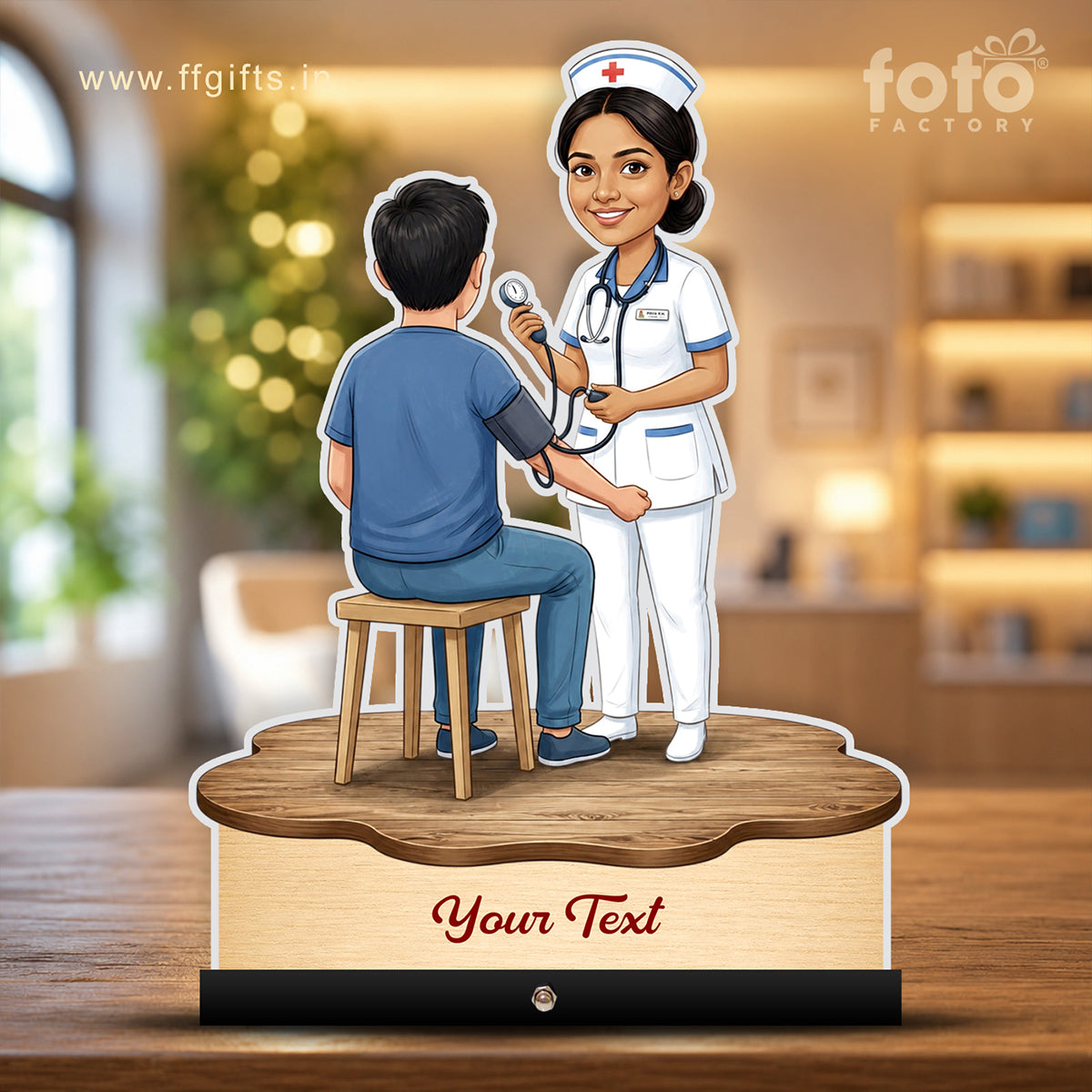 Medical Nurse Caricature C753