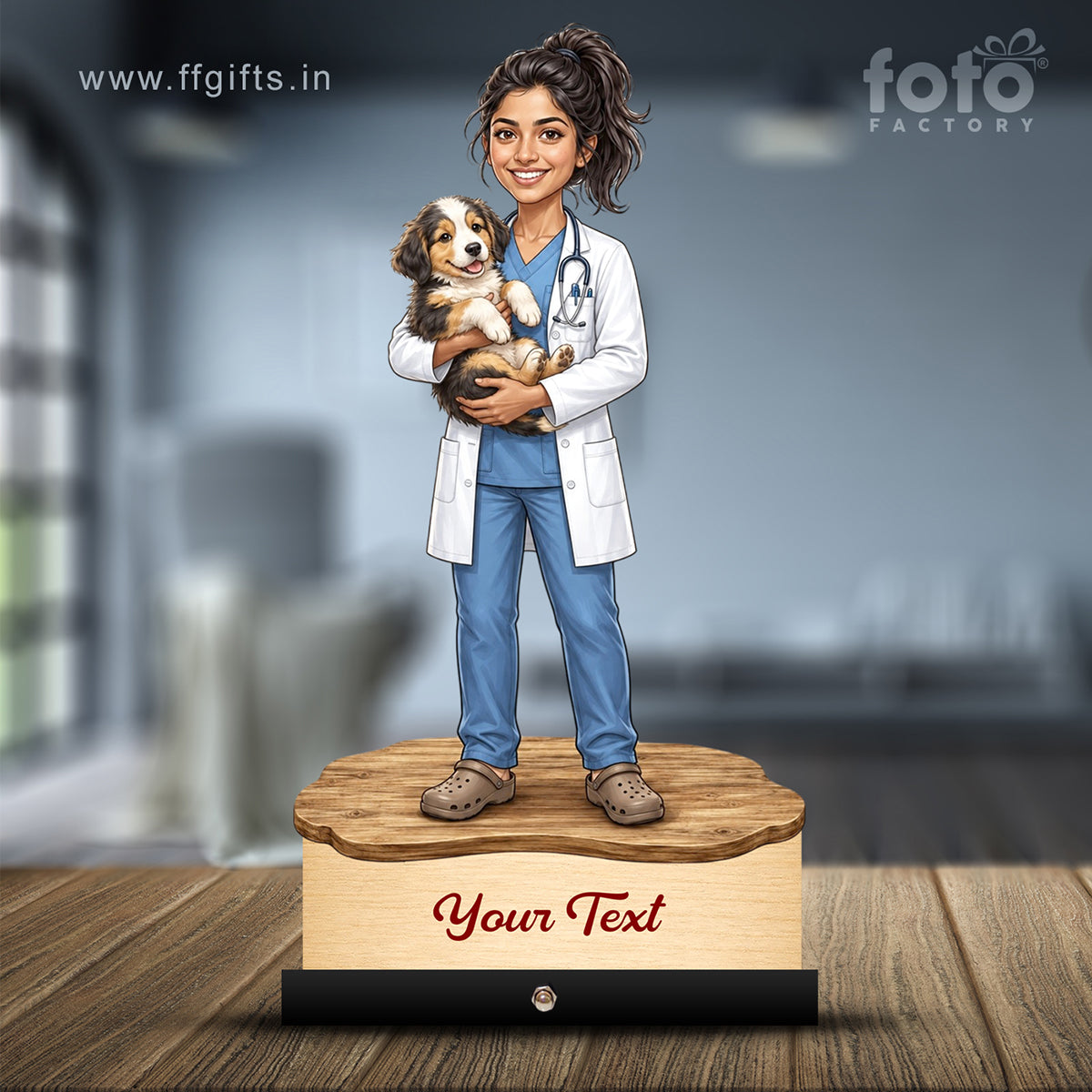 Veterinary Doctor Caricature C709