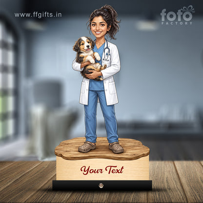 Veterinary Doctor Caricature C709