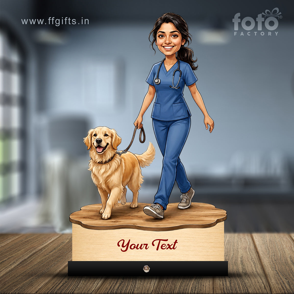 Veterinary Doctor Caricature C684