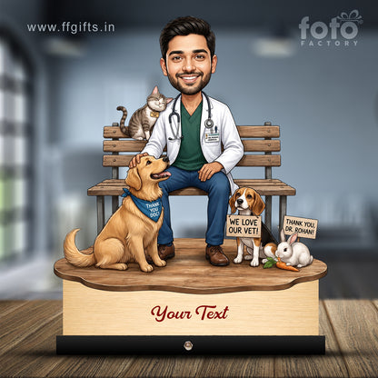 Veterinary Doctor Caricature C693