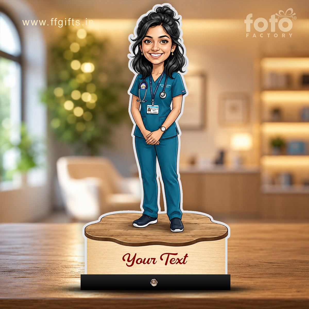 Medical Nurse Caricature C752