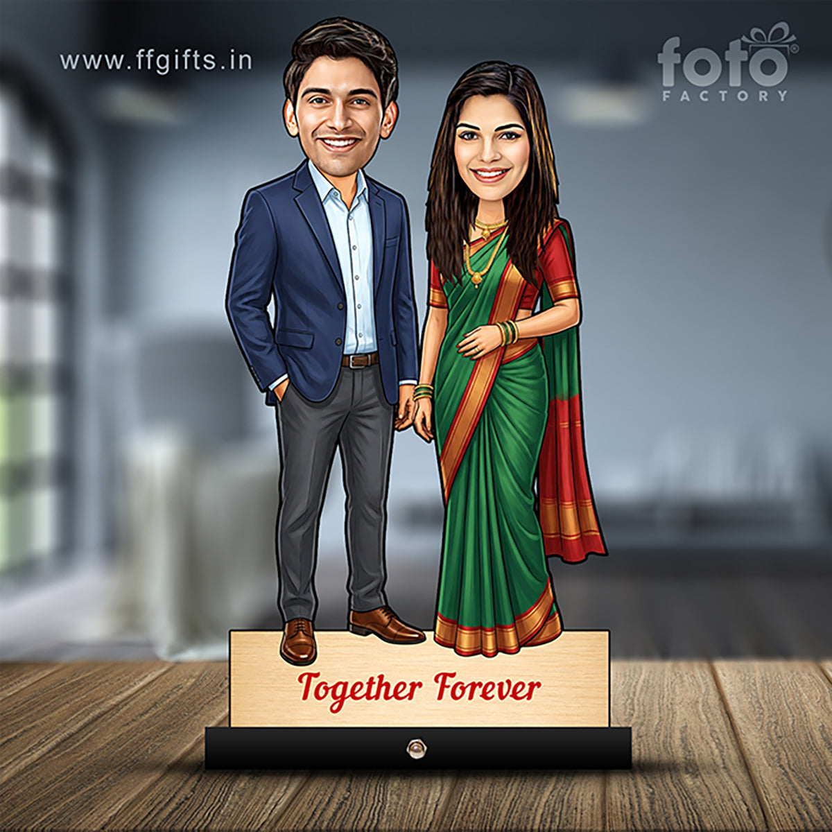 Couple Caricature C443