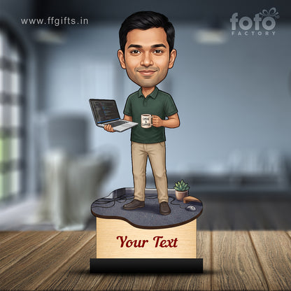 Personalized IT Professional Caricature C996