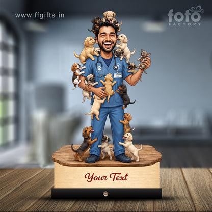 Veterinary Doctor Caricature C695