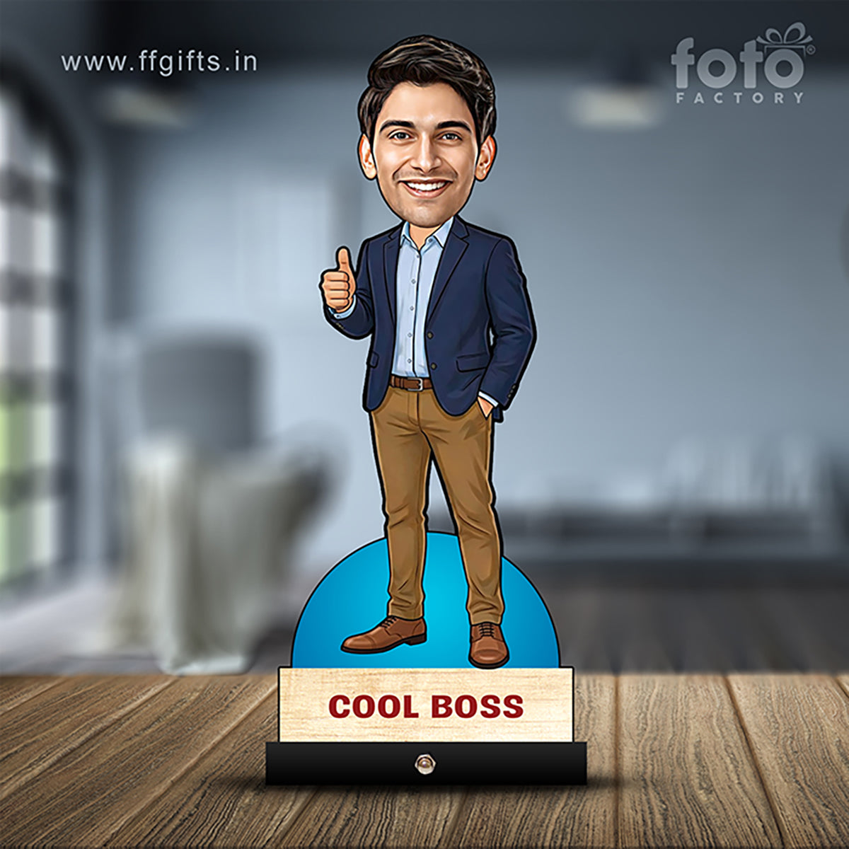 Corporate Male Caricature C460