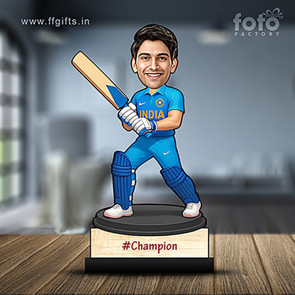 Cricket Player Caricature C380