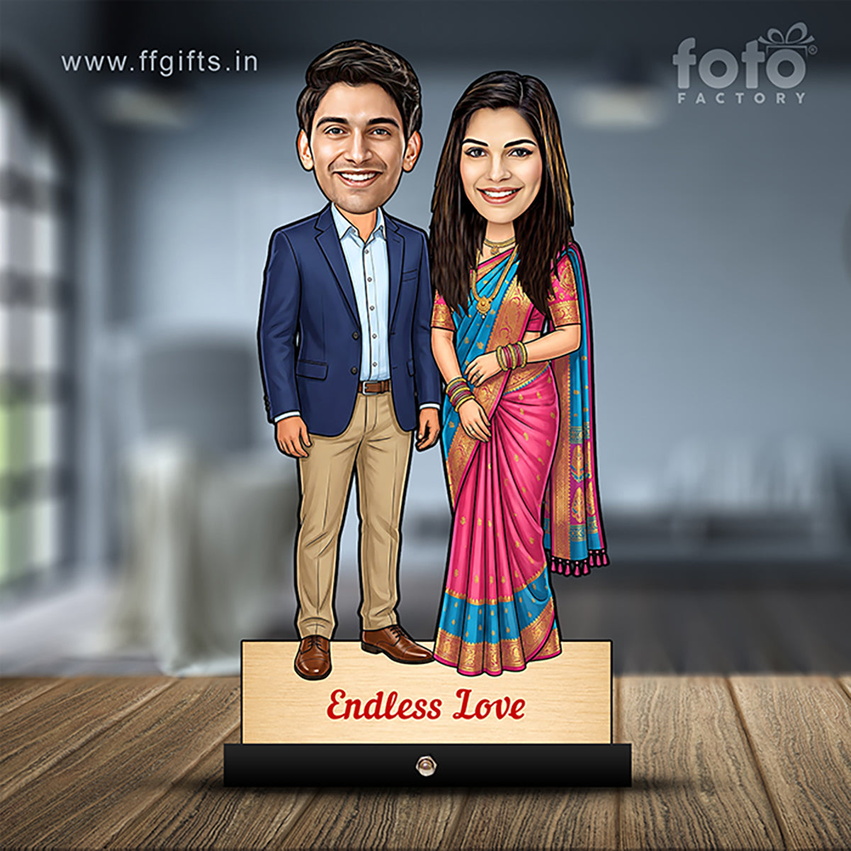 Married Couple Caricature C437