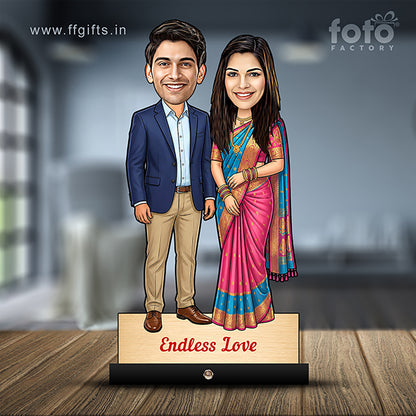 Married Couple Caricature C437