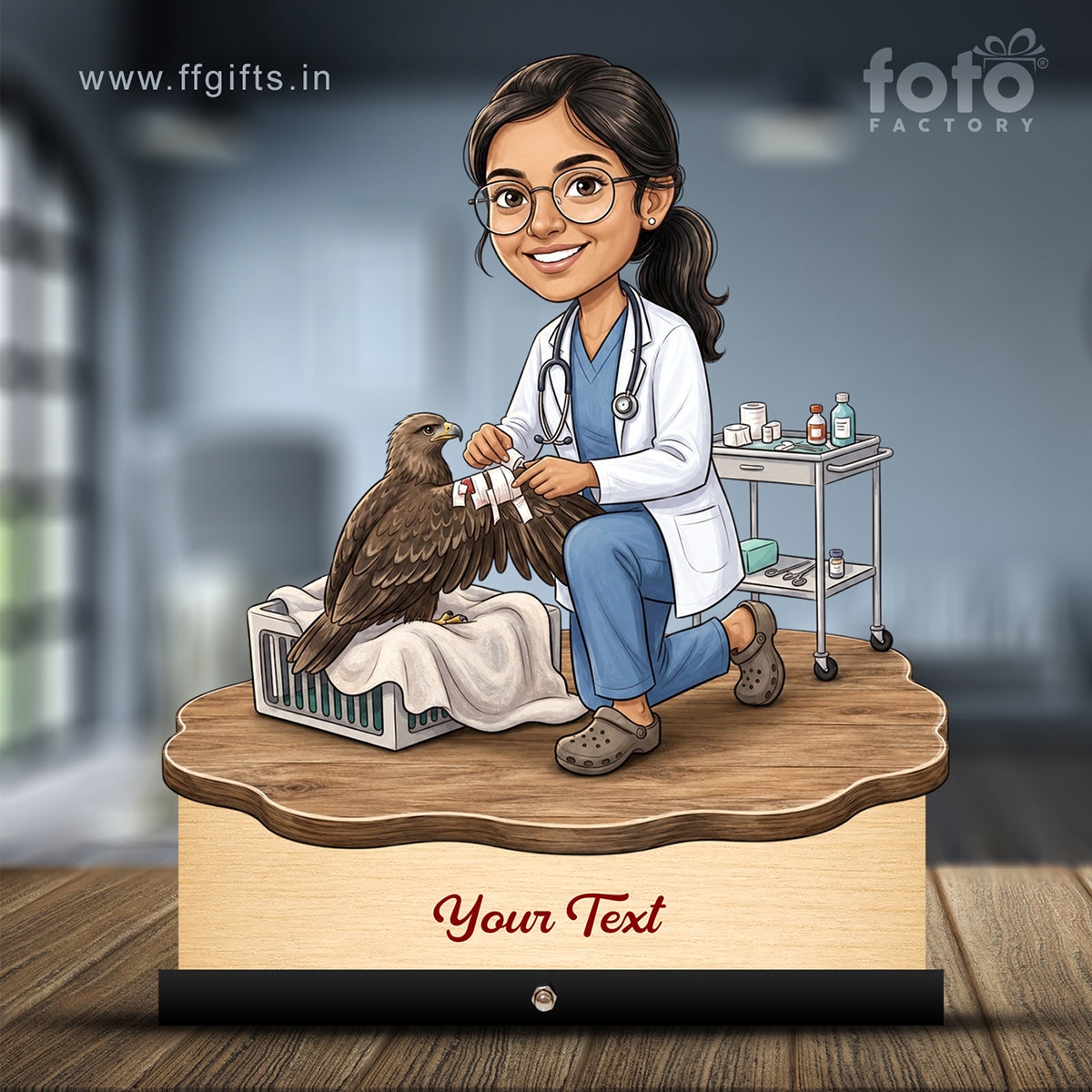 Veterinary Doctor Caricature C719