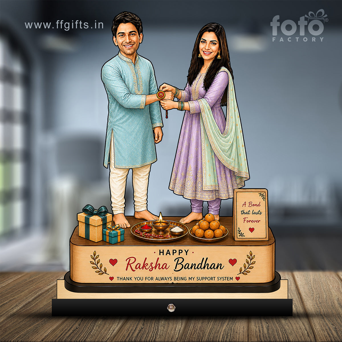 Raksha Bandhan Caricature C475