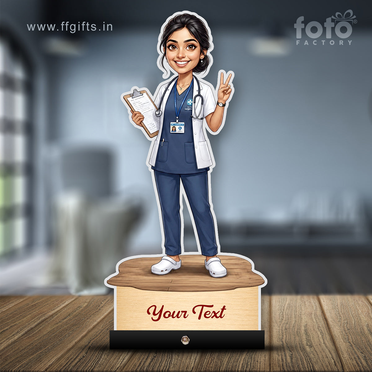 Medical Nurse Caricature C731