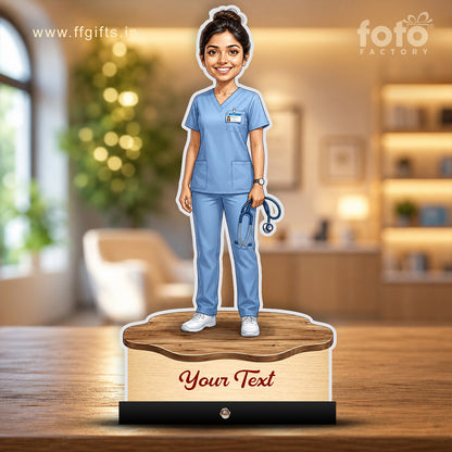 Medical Nurse Caricature C746