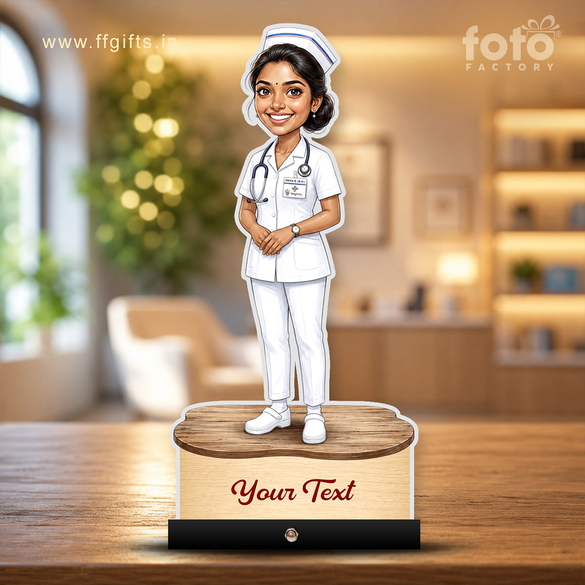 Medical Nurse Caricature C744