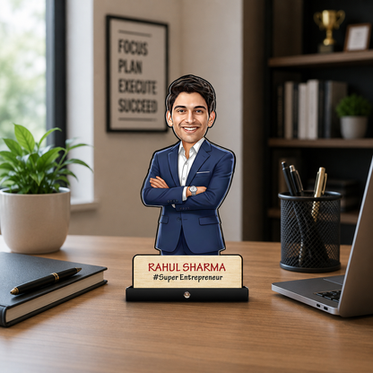 Corporate Male Caricature C423