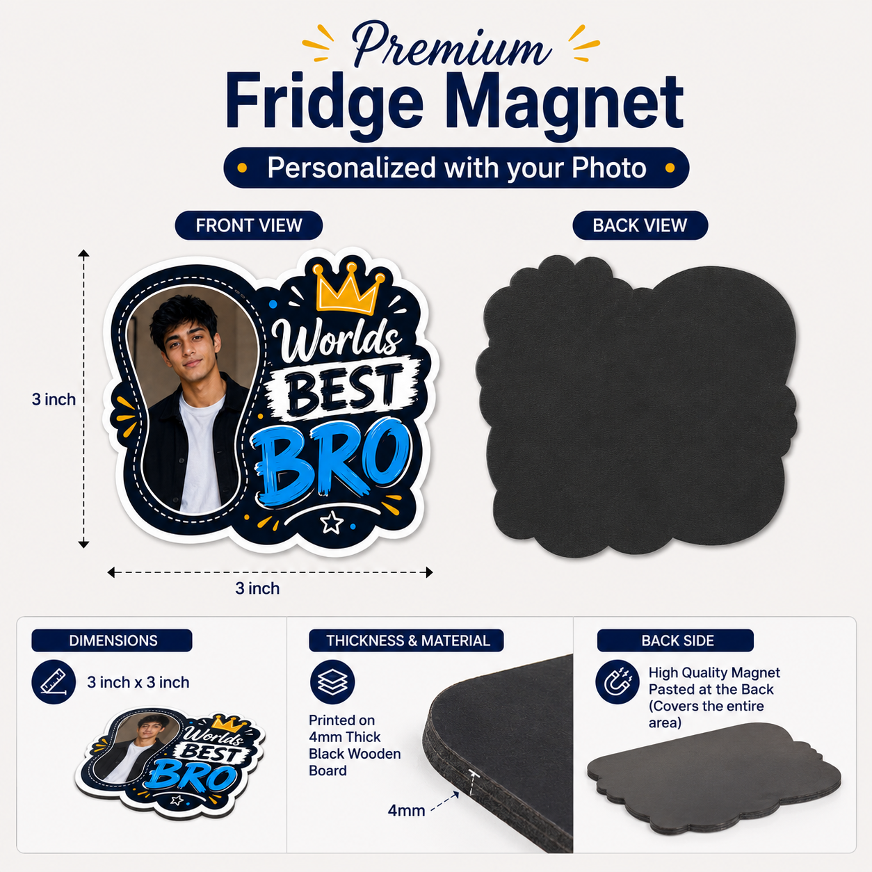 Fridge Magnet for Brother FM001
