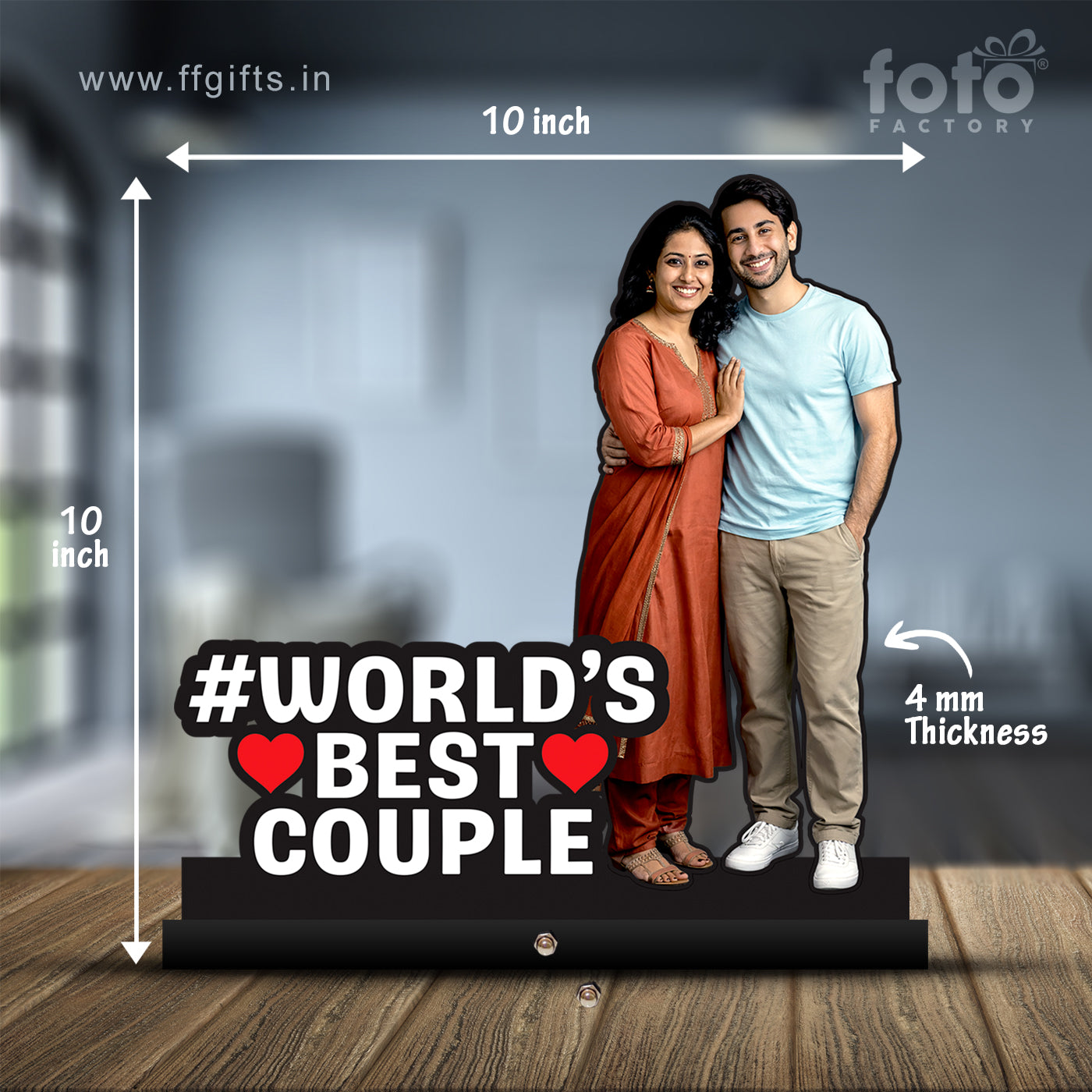 Couple Photo Cutout P0007