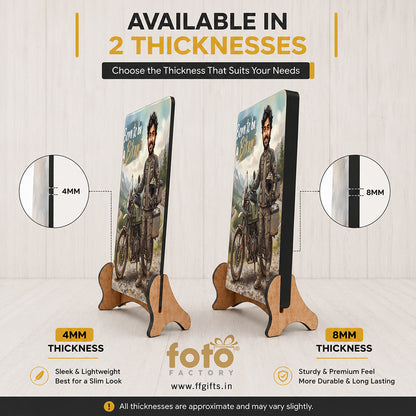 Male Biker Caricature Frame CF08