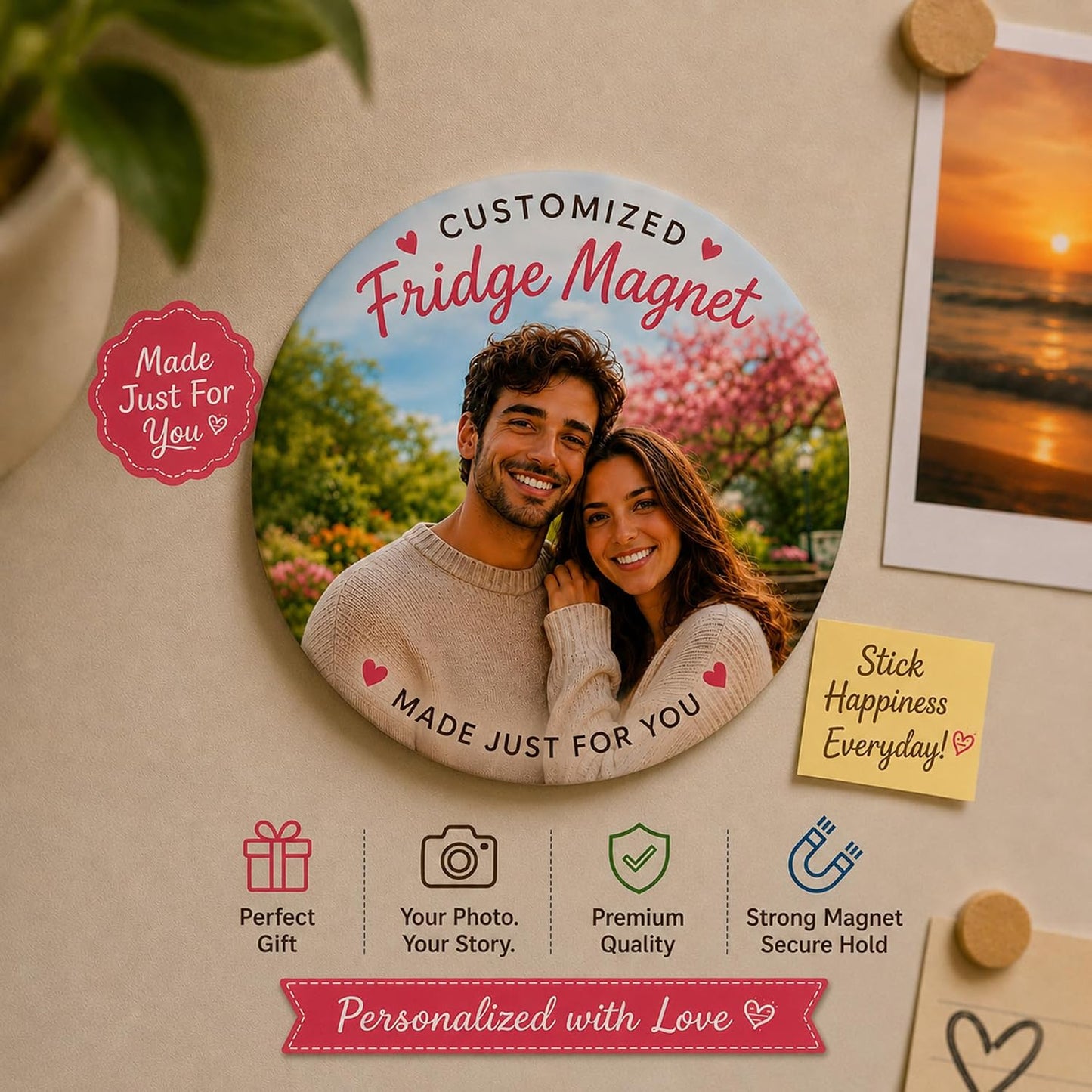 Personalised Fridge Magnet FM006