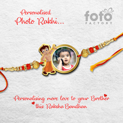 Chota Bheem Kids Photo Rakhi R017